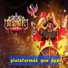 plataformas que dao dinheiro para jogar